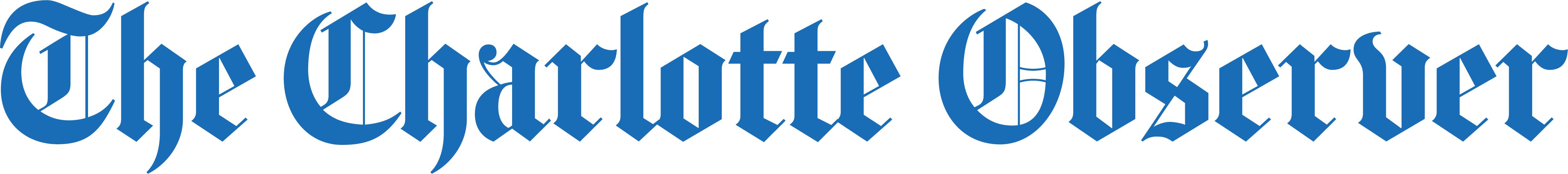 The Charlotte Observer wordmark