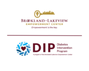 brookland-lakeview logo and diabetes intervention program logo