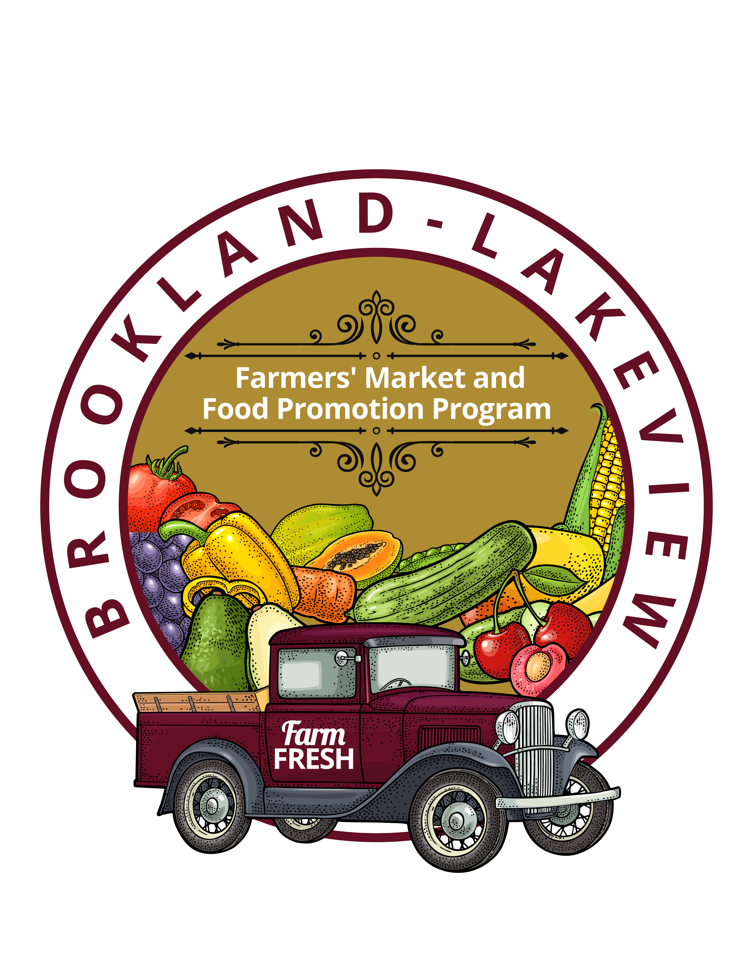 BLEC Farmers Market and Food Promotion logo