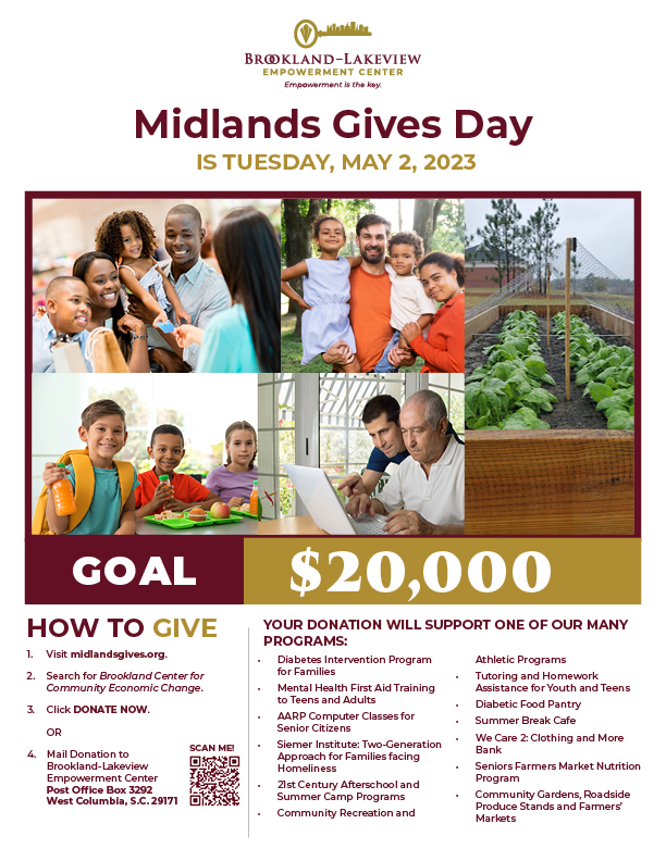 Midlands Gives Day flyer
